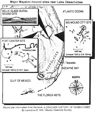 Florida Indian mound data image