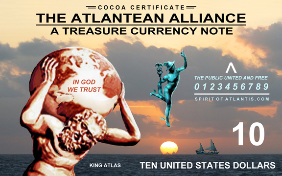 jpg image of the Atlantean Alliance Currency Note