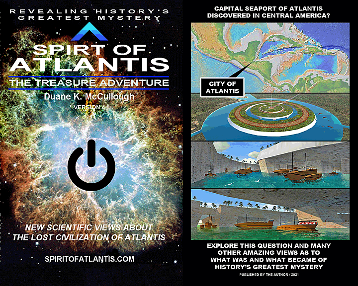 gif image of the Spirit of Atlantis book covers
