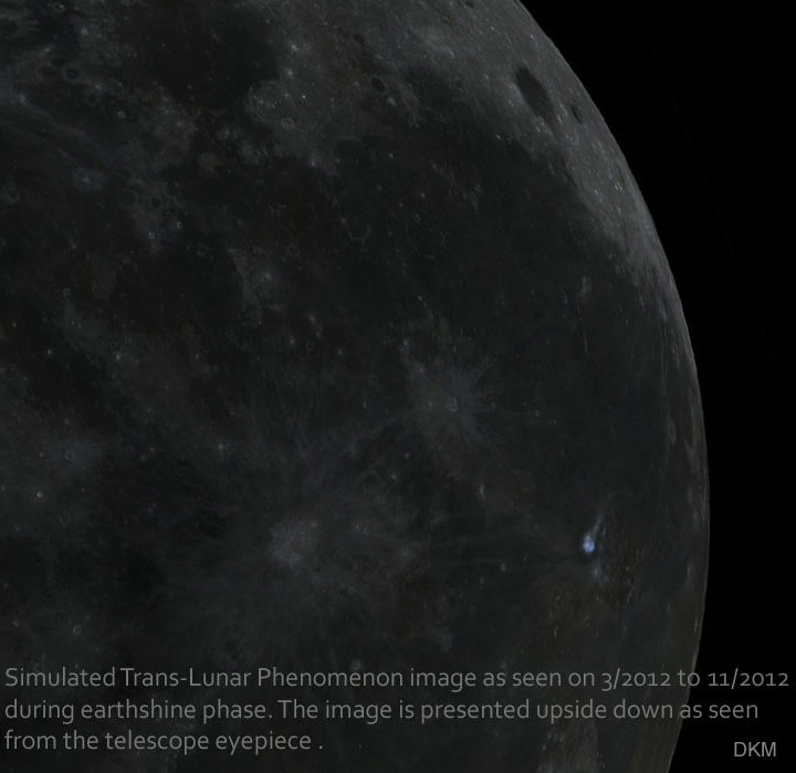 Simulated JPG image of Trans-Lunar Phenomenon