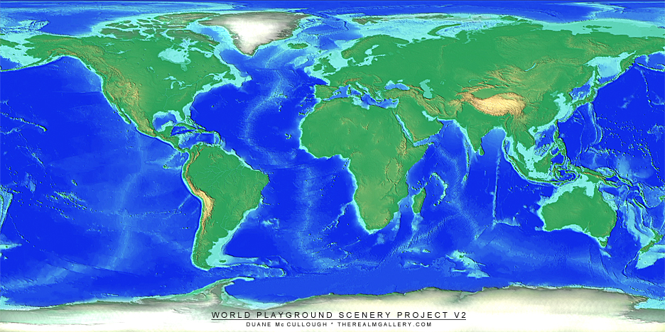 Map image of World Playground Scenery Project